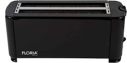 Φρυγανιέρα 4 Θέσεων 1300W Μαύρη