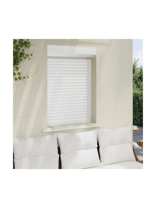 vidaXL Aluminium Fensterladen Rolle P70xH100cm