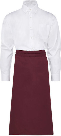 SG Waiter Waist Apron Rome Burgundy