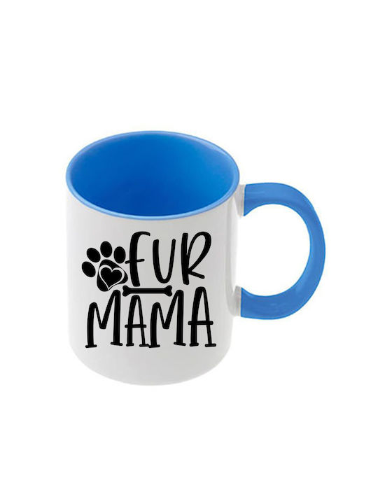 Κούπα Animals Γαλάζια Λαβή Εσωτερικό