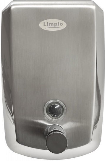 Limpio Liquid Soap Dispenser Limpio Sd101 1000 Ml Stainless Steel Multicolor