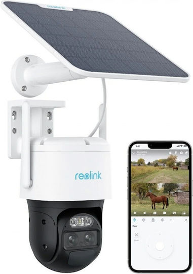 Reolink Trackmix G770 IP Surveillance Camera 4G Full HD+ 4MP Waterproof Battery Powered with Two-Way Communication and 2.8mm Lens