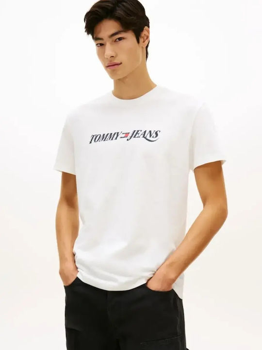 Tommy Hilfiger Мъжка Тениска Ecru