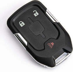 Калъф за Автомобилен Ключ с Острие с 3 Бутона за Chevrolet / GMC
