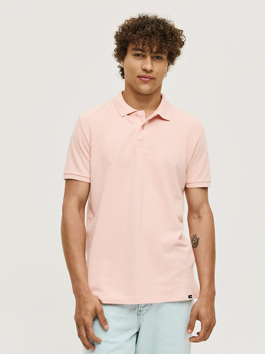 Brokers Jeans Polo Μπλούζα Ροζ