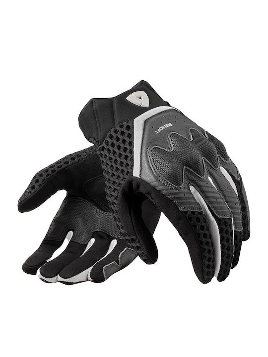 Rev'IT Veloz Summer Men's Motorcycle Gloves Bla...