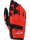 Alpinestars Ignite Summer Men's Motorcycle Gloves Red Tangerine/Black