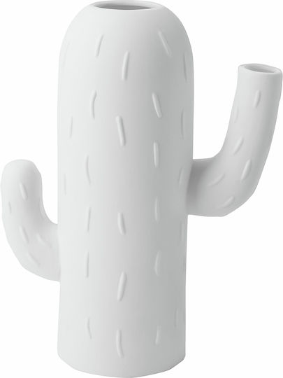 Raeder Decorative Porcelain Vase Cactus Vase White