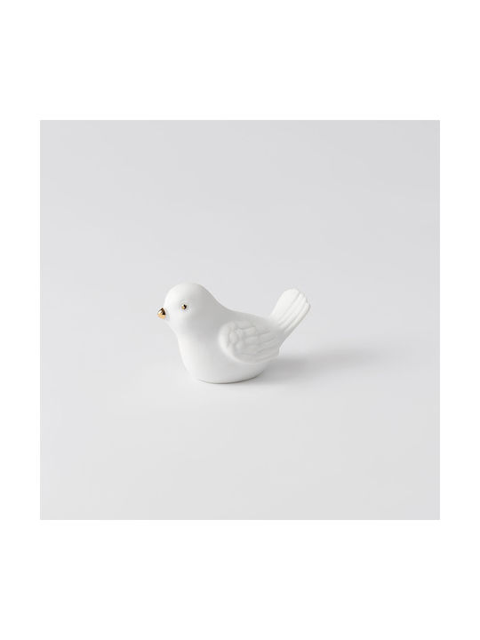 Raeder Decorative Bird Made of Porcelain 7x4.5x4.5cm