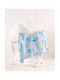 Rythmos Baby Cradle Sheet Cotton Blue 80x110cm