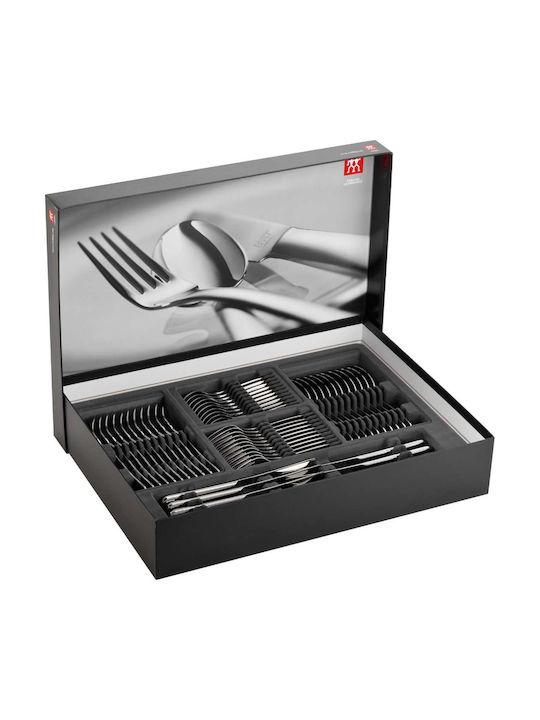 Zwilling J.A. Henckels Cutlery Set Stainless Steel Brown 68 Pieces