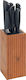 Wenko Bamboo Knives Stand