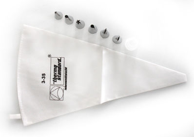 Raki Set Pastry Bags Metallic MN0198576