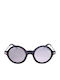 Trussardi Ochelari de Soare Femei cu Ramă Neagră și Lentile Gri