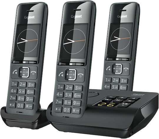 Gigaset Comfort 520A Telefon Fără Fir Trio Negru