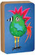 Happy Table Easter Decoration Multicolour Chicken 9x12cm