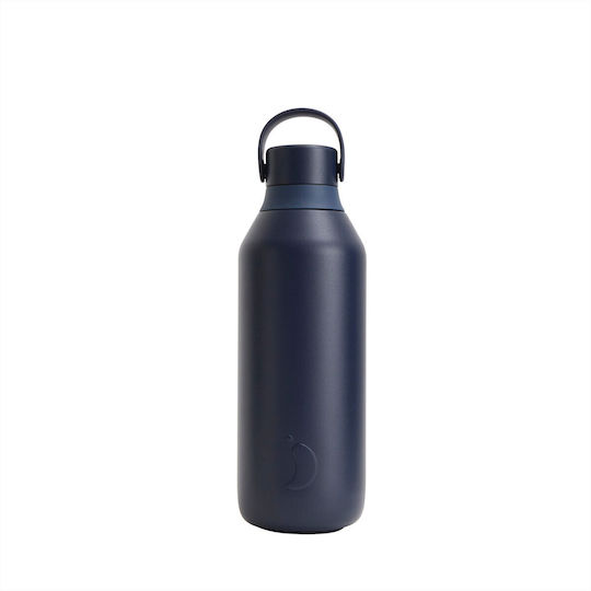 Chilly's Serie 3 Sticlă Termos Oțel Inoxidabil Fără BPA 500ml Albastru Marin Astral
