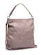 Leather Women's Shoulder Bag Lilac