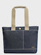 Mya Fabric Women's Tote Handbag Blue