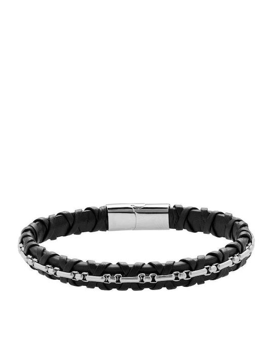 U.S. Polo Assn. Men's Chain Bracelet Made of Stainless Steel 21cm