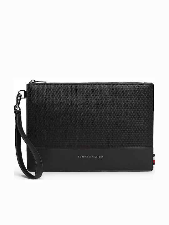 Herren Handtasche Schwarz