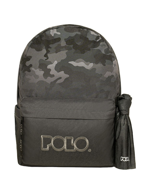 Polo Original Double Scarf Πλάτης Μαύρη Polo Original Double Scarf Πλάτης Μαύρη