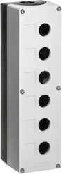 Cassette Housing 6-hole 22mm Black-grey M25 Ip69k Sirius Act 3su1806-0aa00-0ab1