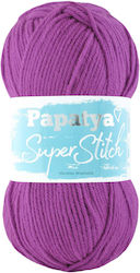 Kamgarn Papatya Super Stitch Νημα Πλεξιματος Col4520 Ματζεντα Ανοιχτο Ακρυλικο 100gr 200mtr