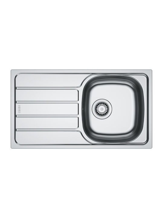 Franke Skn Drop-In Küchenspüle Inox M78xB43.5cm...