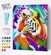 Splat Planet Colouring Set Wooden 40x30cm