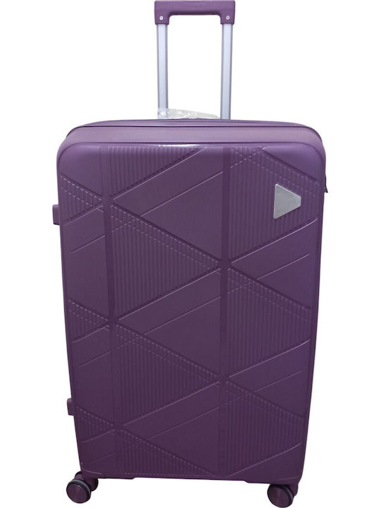 Felbags Mittlerer Hartschalenkoffer Fuchsie mit 4 Rädern Höhe 65cm