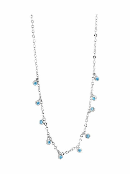 Akzent Akzent Κολιέ aus Silber mit Zirkon