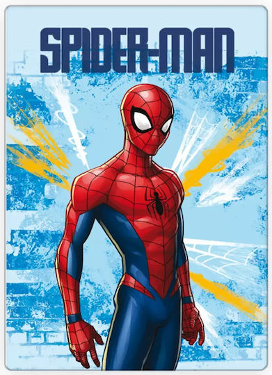 Κουβέρτα Fleece 590 Spiderman 160εκ.
