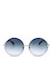 Trussardi Women's Sunglasses with Blue Frame and Blue Lens