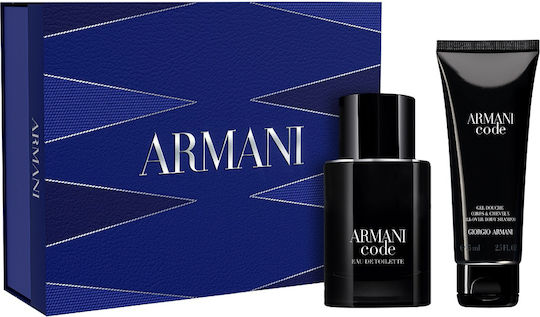 Giorgio Armani Code Ανδρικό Σετ με Eau de Toilette 2τμχ