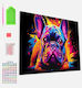 Splat Planet Diamond Painting Canvas Kit