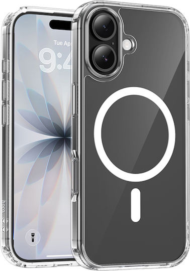 Hoco Magnetic Series Airbag Back Cover Σιλικόνης Διάφανο (iPhone 17)