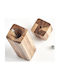 Zeller Manual Salt Mill Wooden in Brown Colour 21.3cm