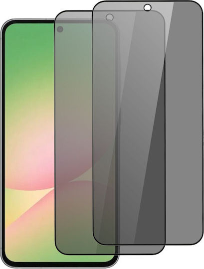 0.2mm Privacy Full Face Tempered Glass Negru (Galaxy A57)