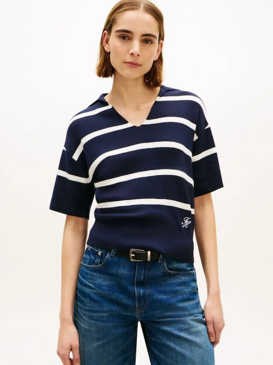 Tommy Hilfiger Women's Cotton Short Sleeve Stri...