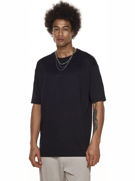 T-shirt Μαύρο
