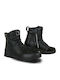 Shima Men's Leather Black Motorcycle Low Boots