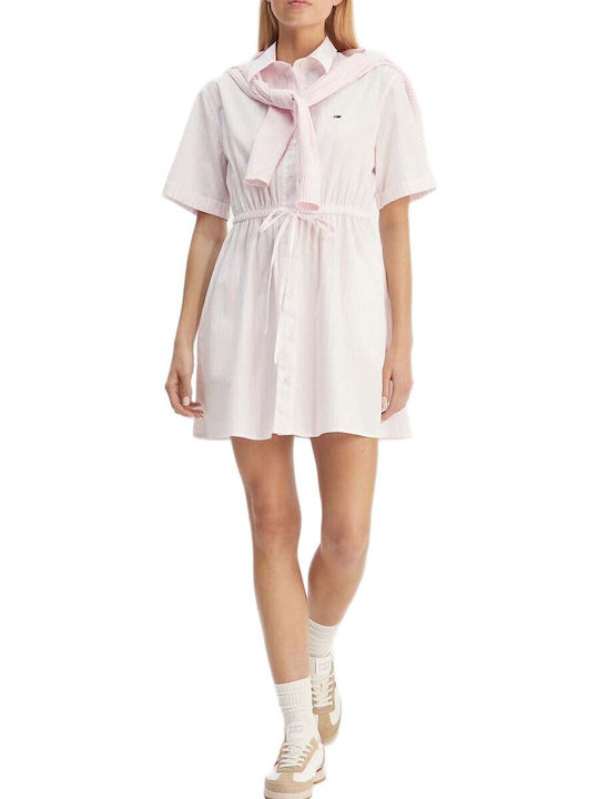 Tommy Hilfiger Damenkleid All Day Rosa