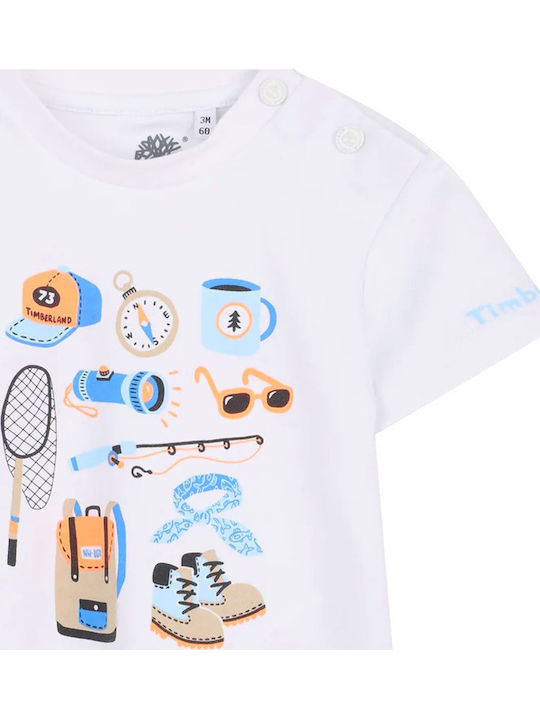 Παιδικό T-shirt Λευκο