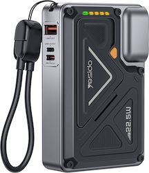 Yesido 10000mAh 22.5W Черен Yesido 10000mAh 22.5W Черен