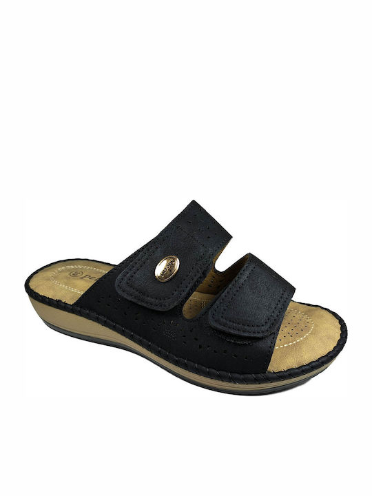 Pelmark Sandale Anatomice Casual Damă Negre