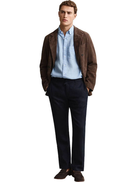 Gant Trousers Dark Blue
