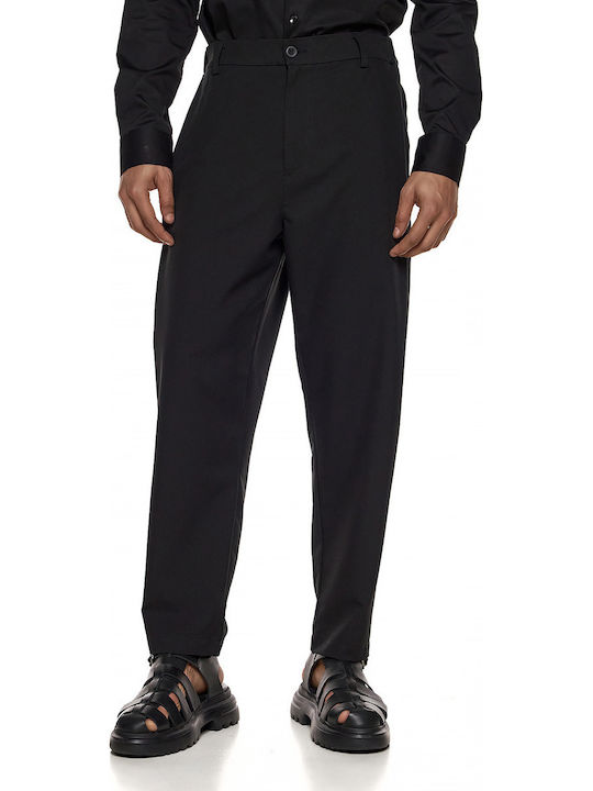 Elastic Black Trousers