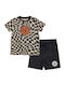 Kids Set with Shorts Summer 2pcs Black