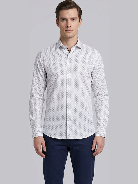 Long Sleeve Cotton Shirt White